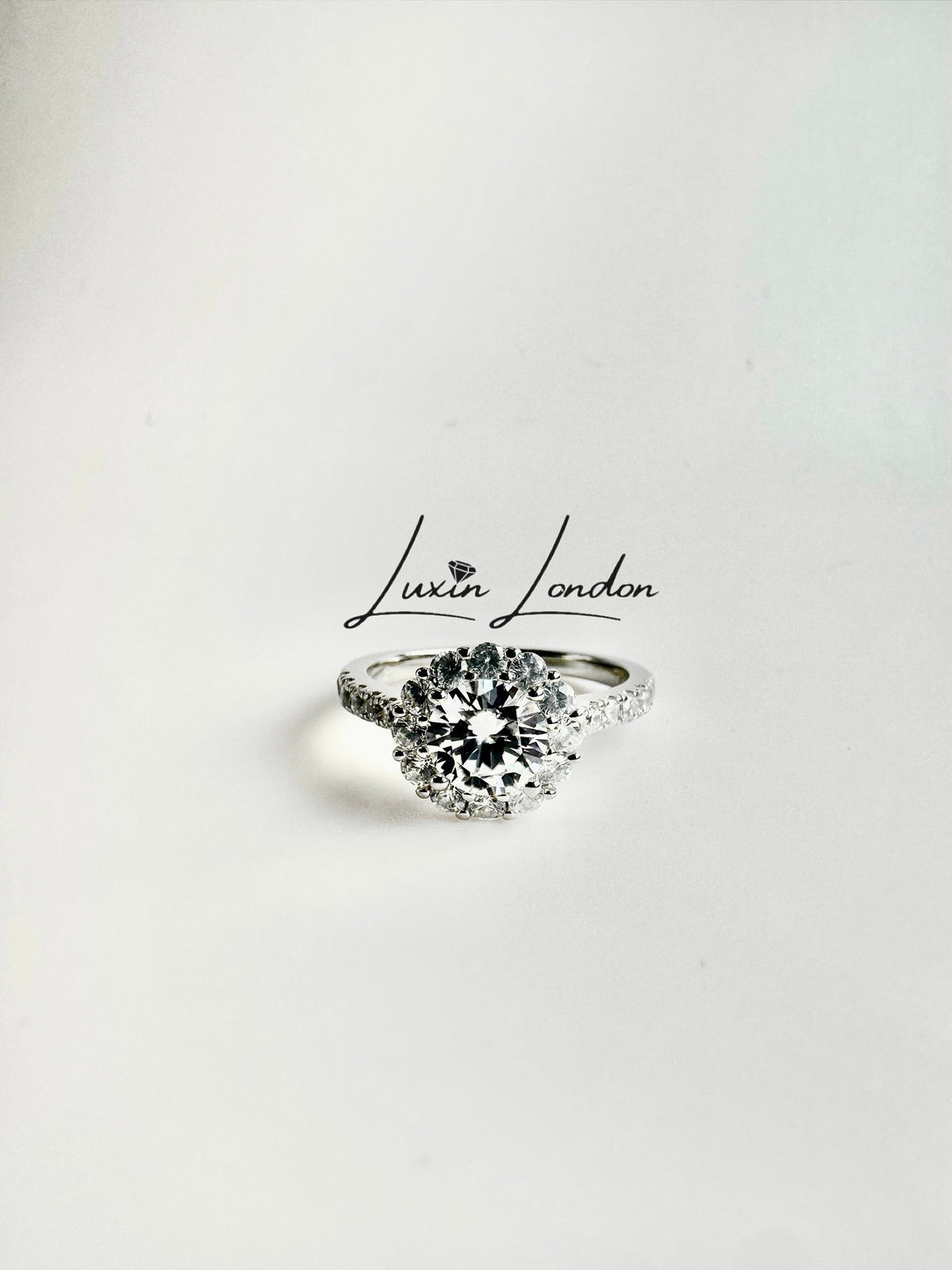 Cosmic Moissanite Diamond Band